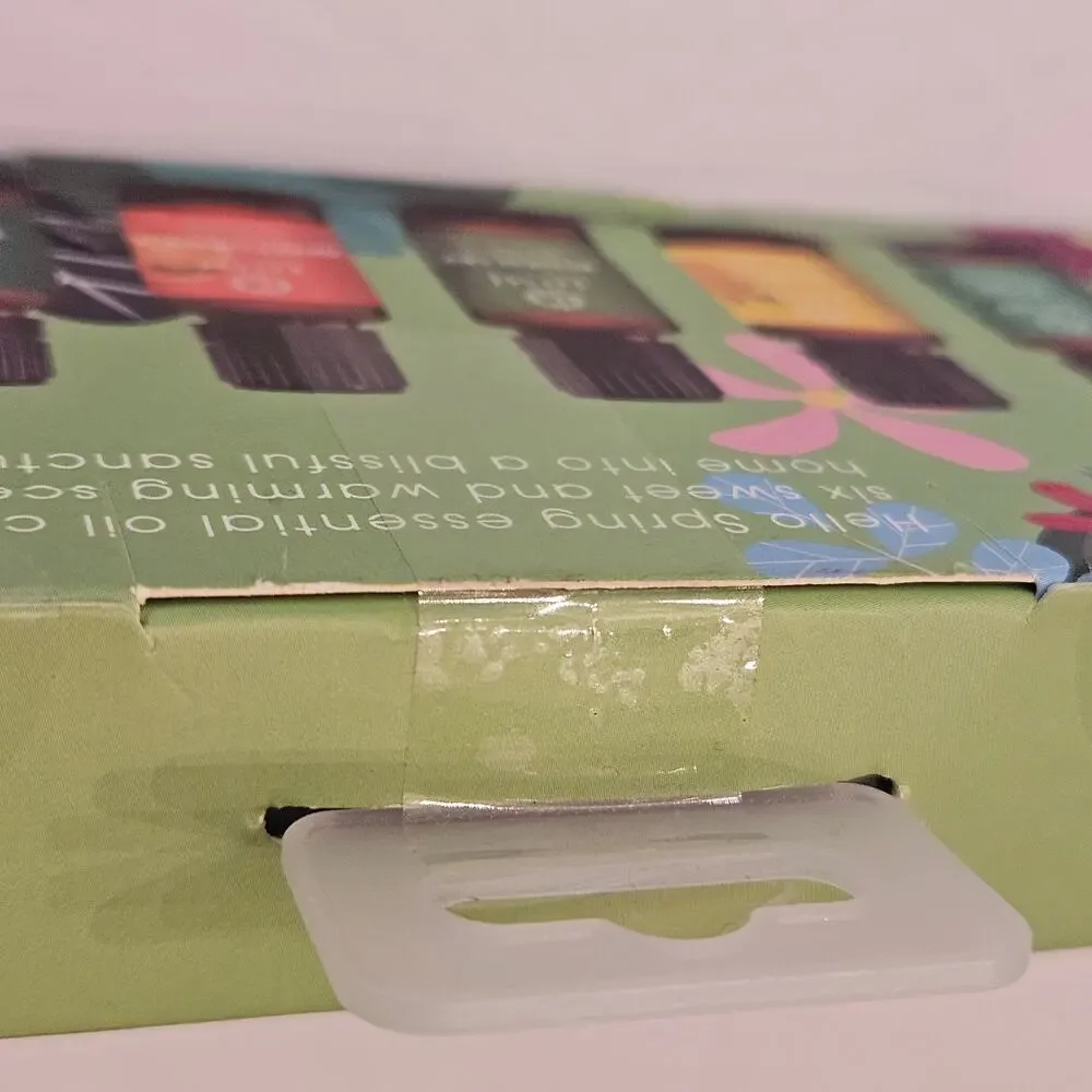 Lomi Hello Spring Essential Oils Set 6 x 5mL Basil Lemon Tea Tree Eucalyptus